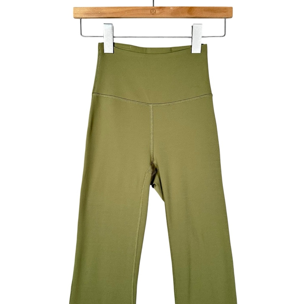 LULULEMON Groove Super High Rise Flare Pant in olive - Picture 7 of 11